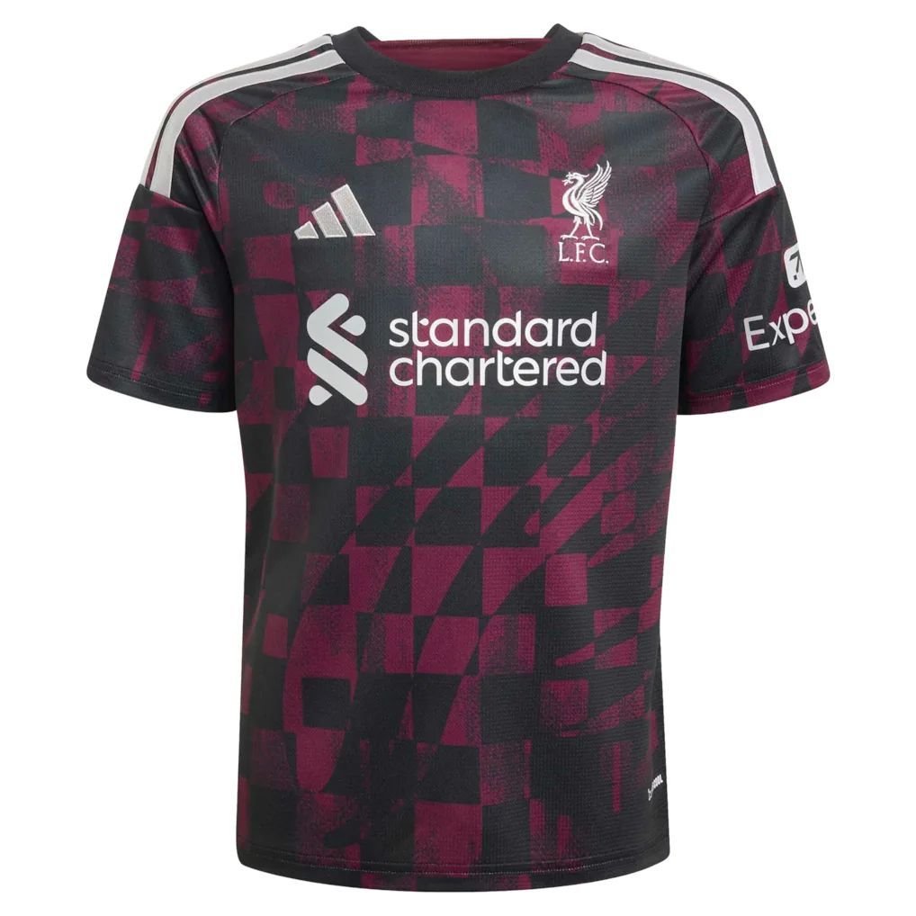 Liverpool adidas Third Shirt 2026-27 - Kids with Ekitike 22 printing — view 2
