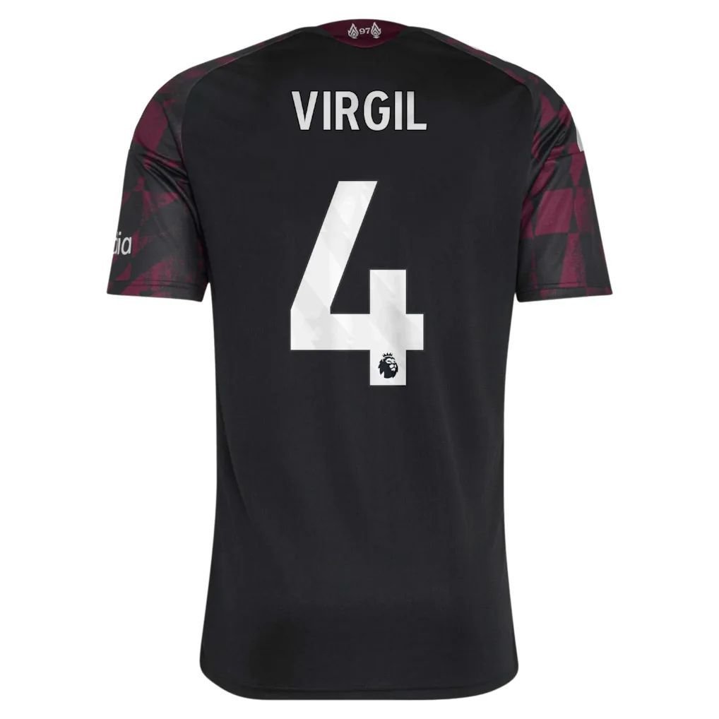 Liverpool adidas Third Shirt 2026-27 with Virgil 4 printing — view 3