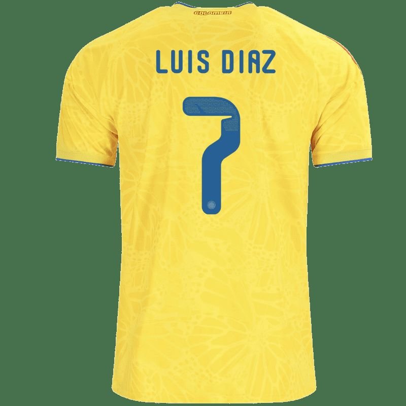 Luis Díaz Colombia 26/27 Home Jersey