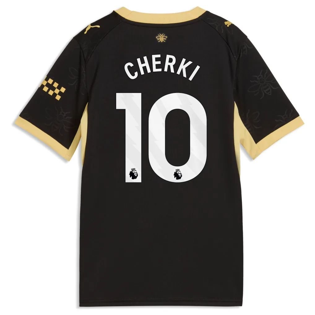 Manchester City Puma Away Shirt 2026-27 - Kids with Cherki 10 printing — view 3