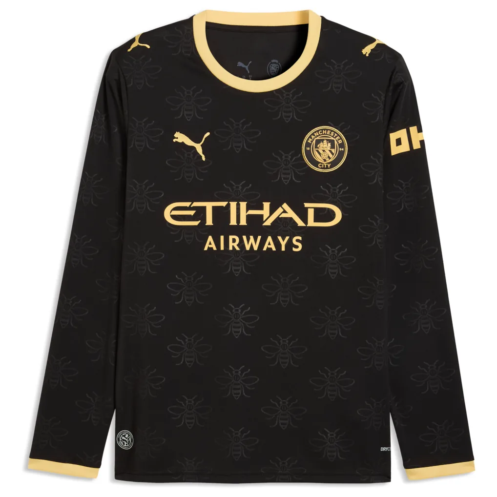Manchester City Puma Away Shirt 2026-27 - Long Sleeve with Marmoush 7 printing — view 2