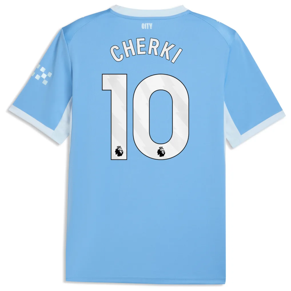 Manchester City PUMA Home Shirt 2026-27 with Cherki 10 printing — view 3