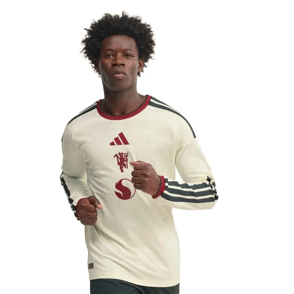 Manchester United adidas Third Authentic Shirt 2026-27 - Long Sleeve