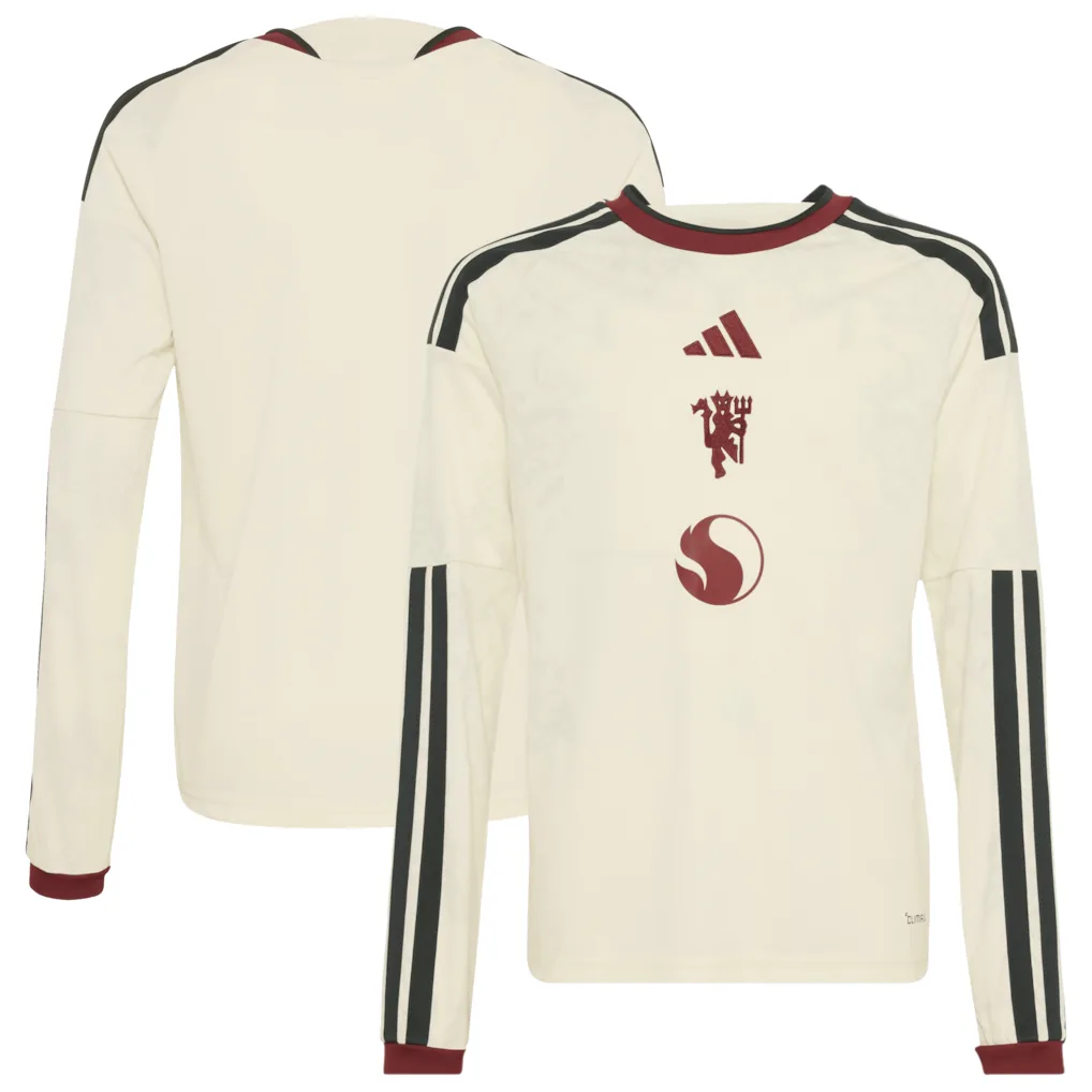 Manchester United adidas Third Shirt 2026-27 - Kids - Long Sleeve