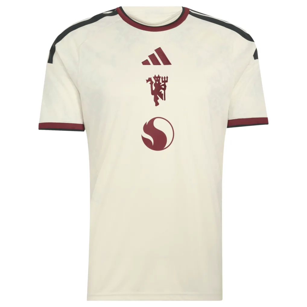 Manchester United adidas Third Shirt 2026-27 with Cunha 10 printing — view 2