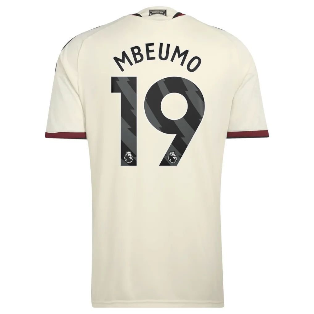 Manchester United adidas Third Shirt 2026-27 with Mbeumo 19 printing — view 3