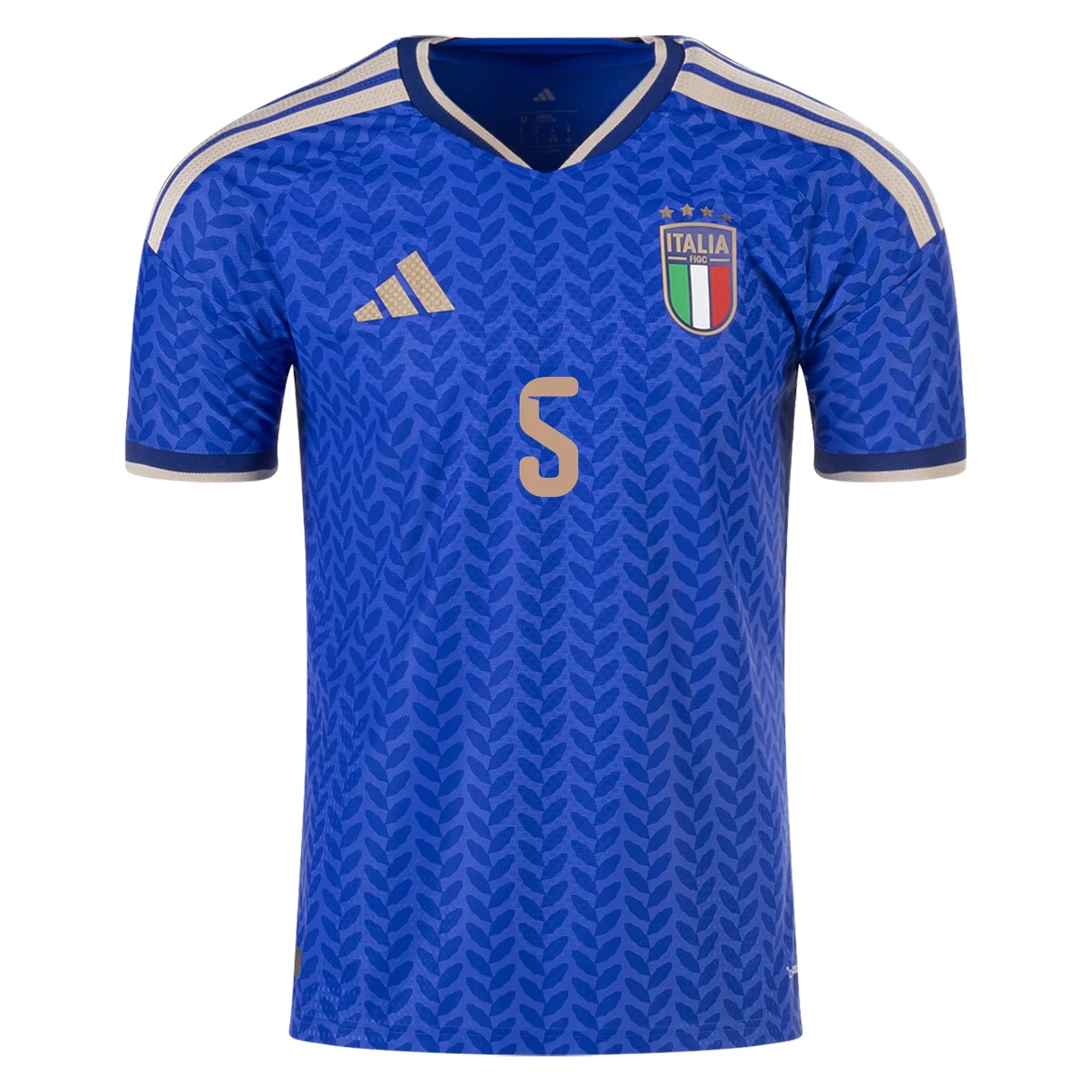 Manuel Locatelli Italy 26/27 Authentic Home Jersey — view 2