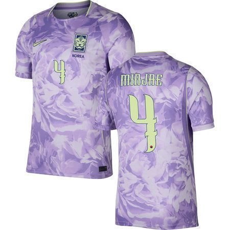 MINJAE #4 South Korea Away Soccer jersey World Cup 2026 — view 3