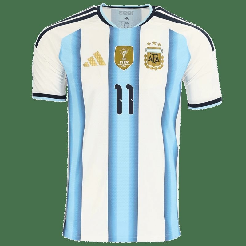 Ángel Di María Argentina 26/27 Authentic Home Jersey — view 3