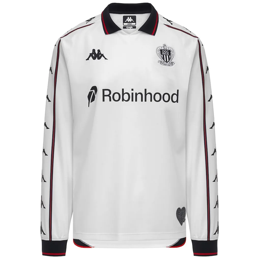 Nice Kappa Away Shirt 2026-27 - Long Sleeve — view 2