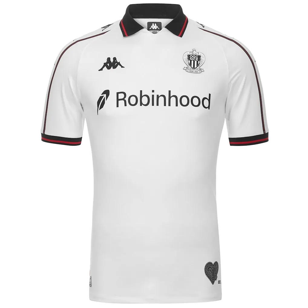 Nice Kappa Away Shirt 2026-27 — view 2