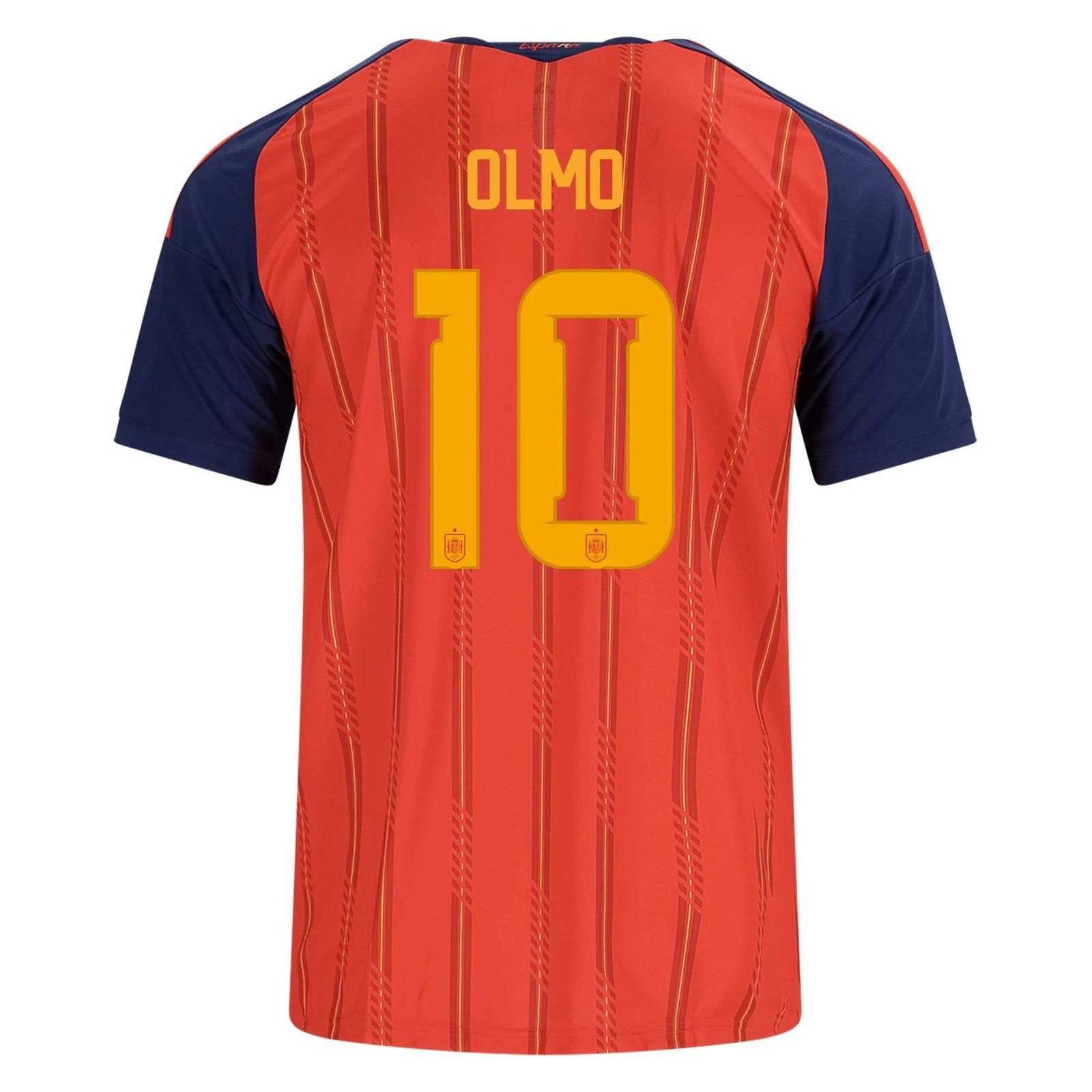 OLMO #10 Spain Home Soccer jersey World Cup 2026