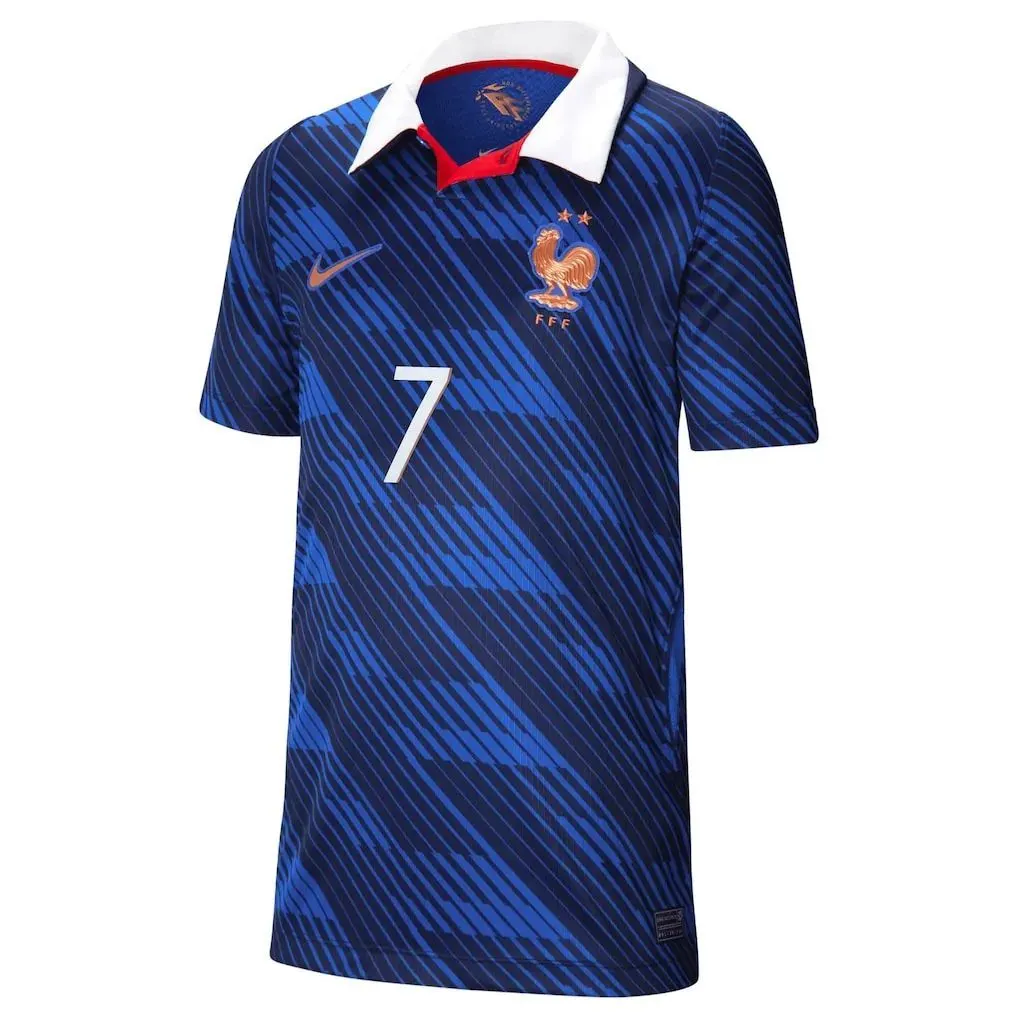 Ousmane Dembele France 2026/27 Nike Youth Home Jersey — view 2