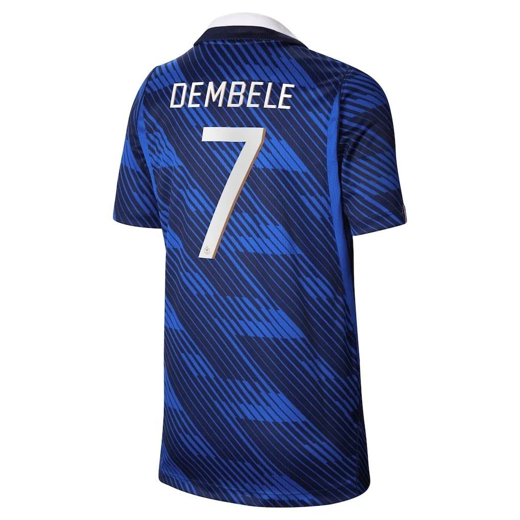 Ousmane Dembele France 2026/27 Nike Youth Home Jersey — view 3