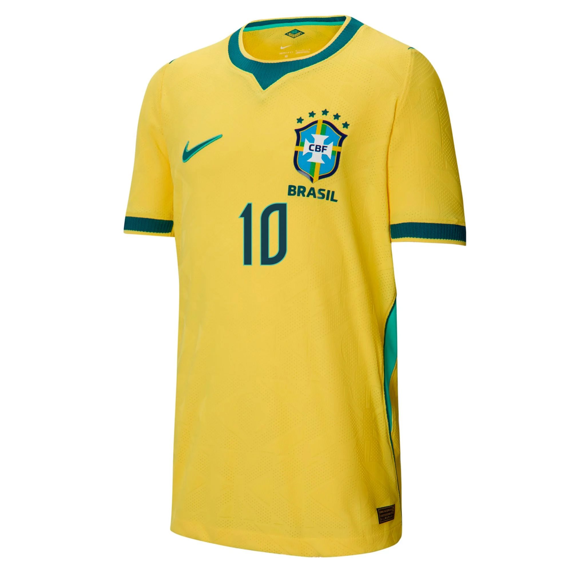 Pele Brazil 2026/27 Nike Youth Authentic Home Jersey — view 2