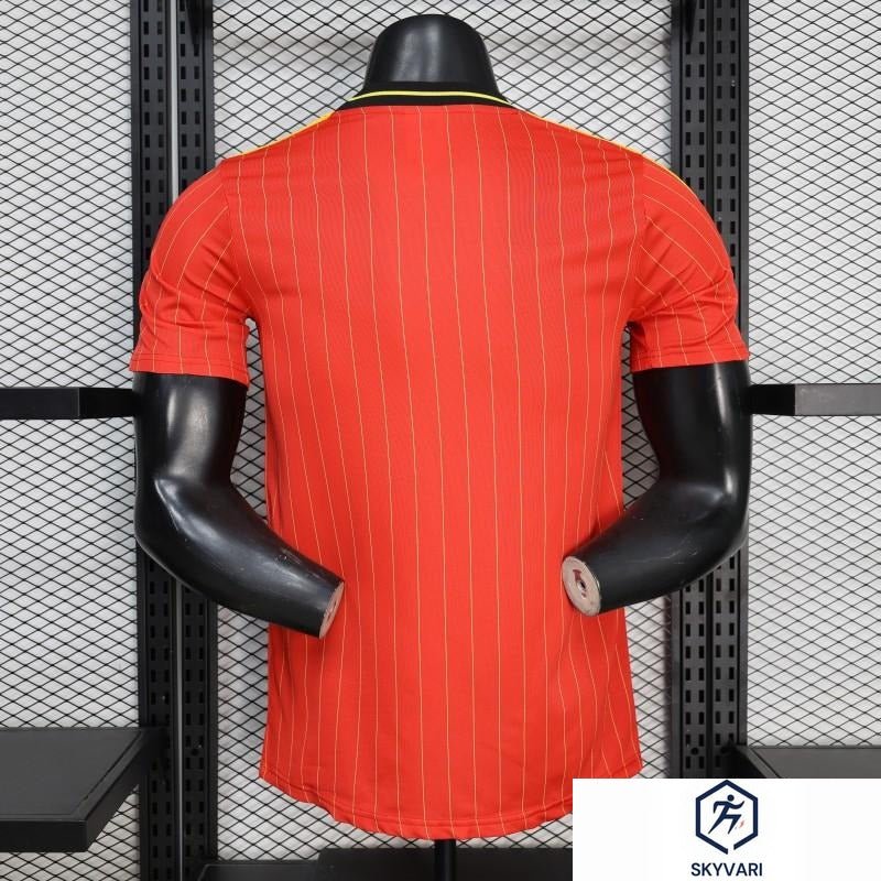 Player Version 2026 Belgium Red Terrace Icons White Jersey — view 2