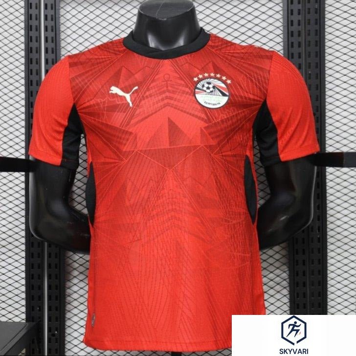 Player Version 2026 Egypt Red Home Jersey