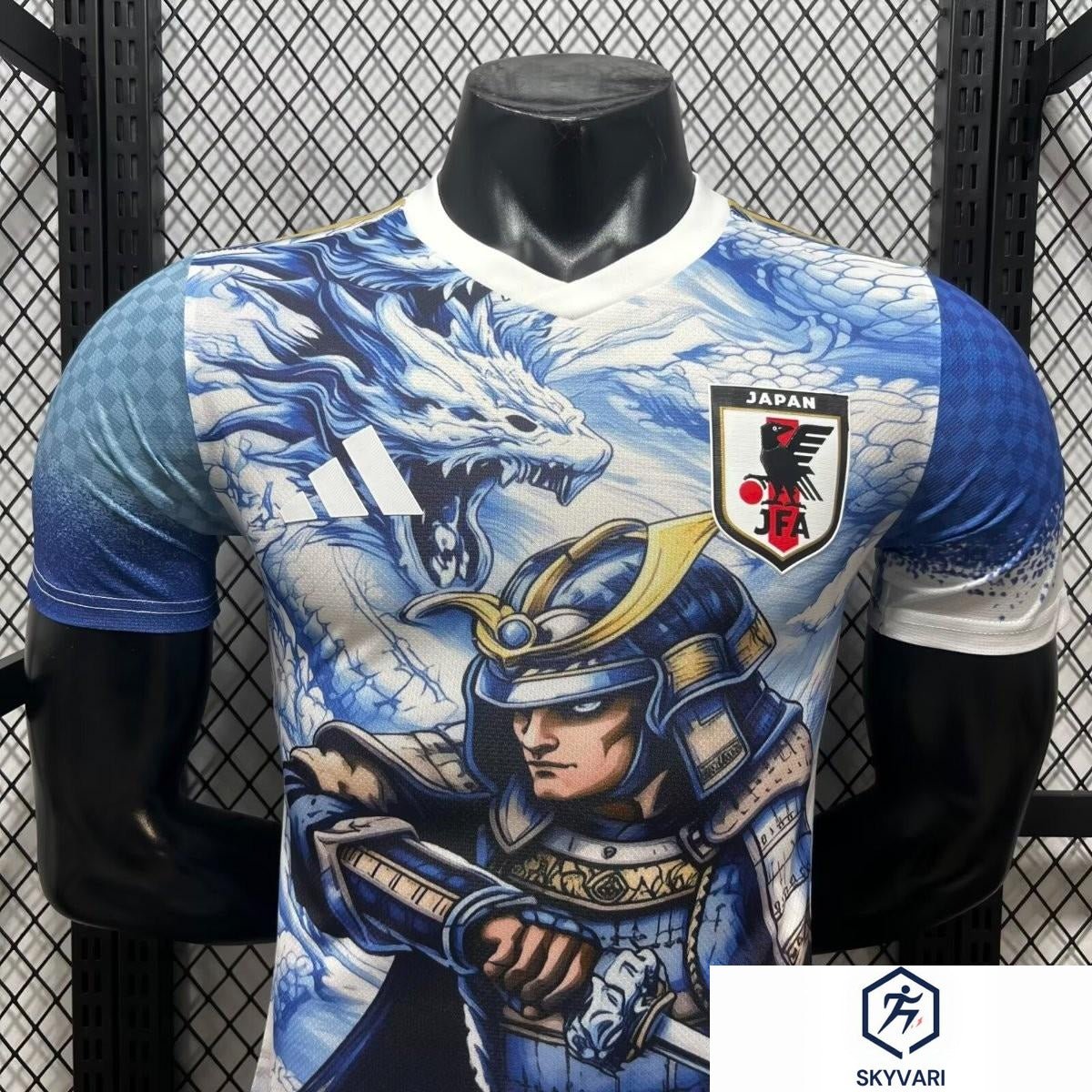 Player Version 2026 Japan Blue Samurai Dragon Special Edition Jersey — view 3