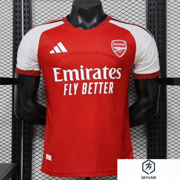 Player Version 26/27 Arsenal Red &amp; White Home Jersey