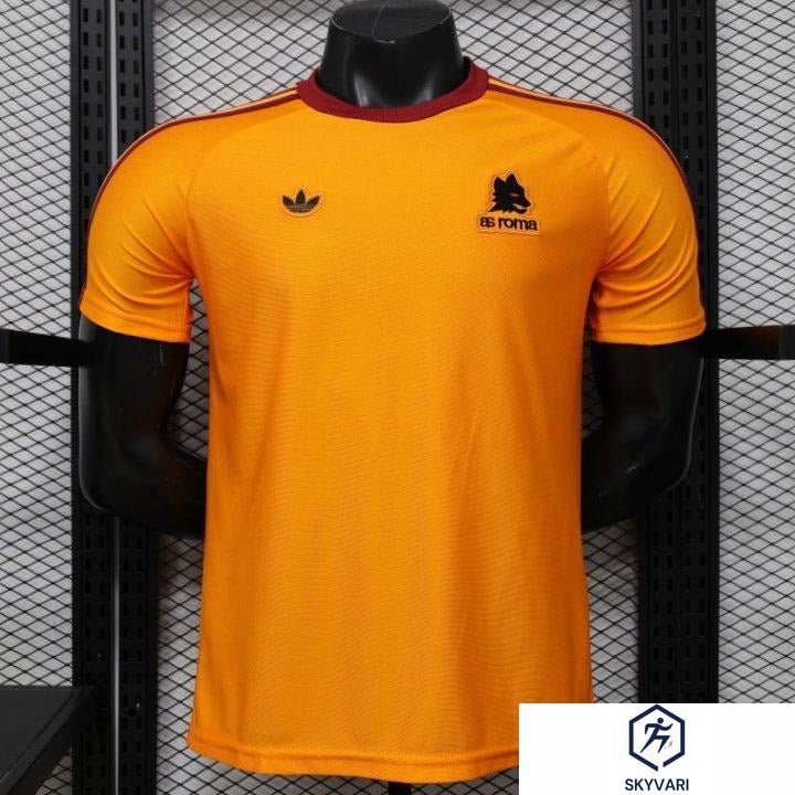 Player Version 26/27 AS Roma x Adidas Originals Orange Special Edition Jersey