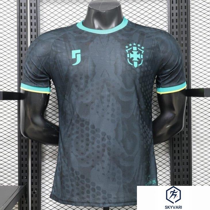 Player Version 26/27 Brazil Charcoal Black &amp; Mint Teal Special Edition Jersey