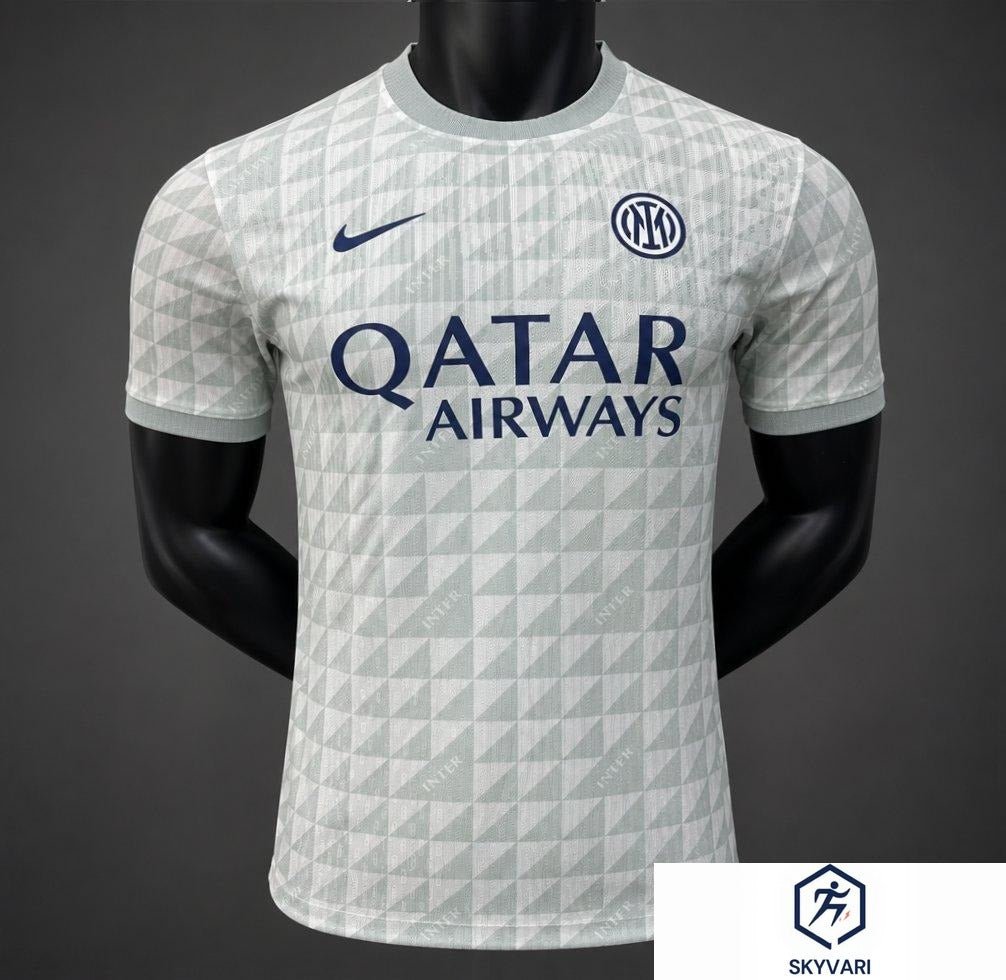 Player Version 26/27 Inter Milan Gray White Pre-Match Jersey