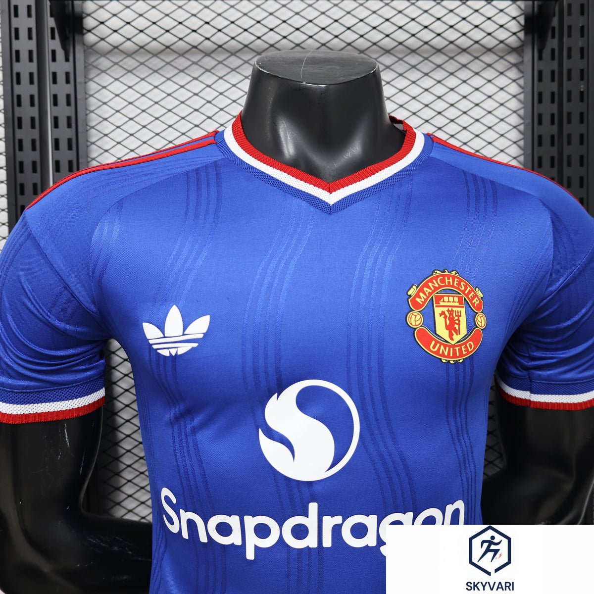 Player Version 26/27 Manchester United Away Blue Special Edition Jersey — view 3