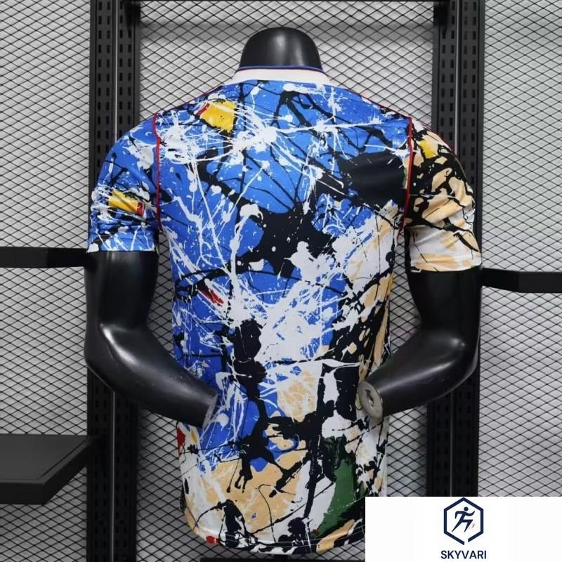 Player Version 26/27 Manchester United Multicolor Paint Splash Art Special Edition Jersey — view 2