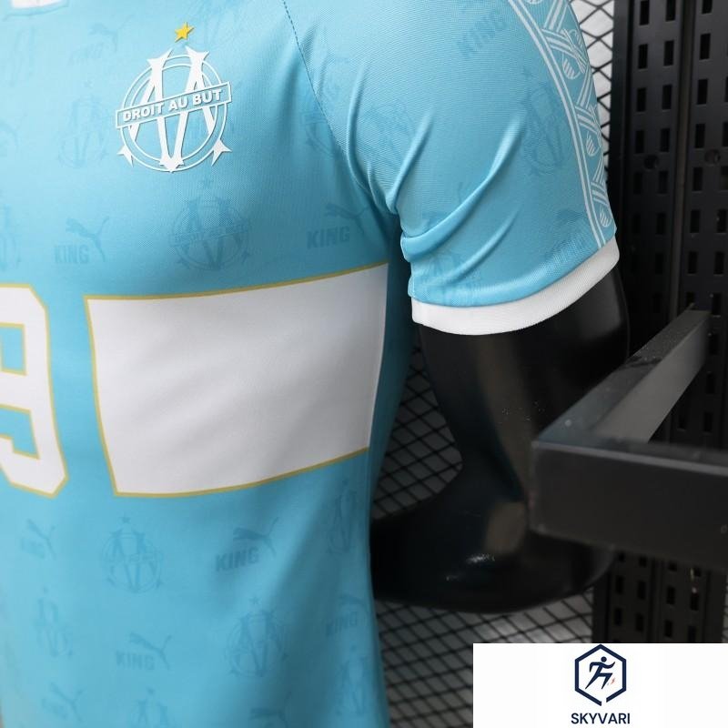Player Version 26/27 Marseille Away Light Blue Jersey — view 3