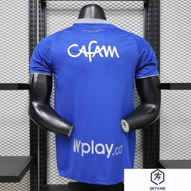 Player Version 26/27 Millonarios FC Royal Blue Home Jersey — view 2