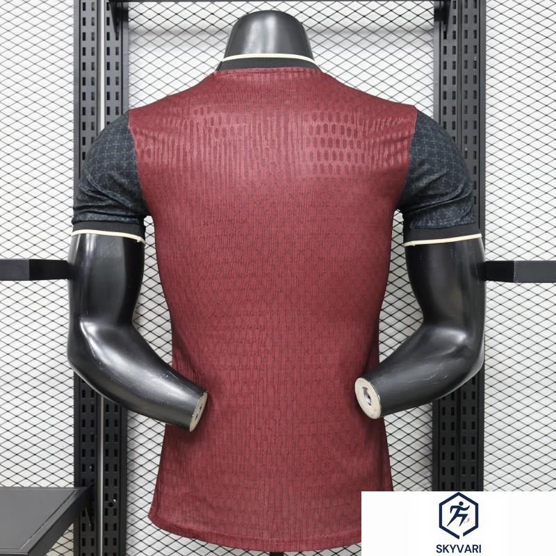 Player Version 26/27 PSG Paris Saint-Germain Black Burgundy Gold Special Edition Jersey — view 2