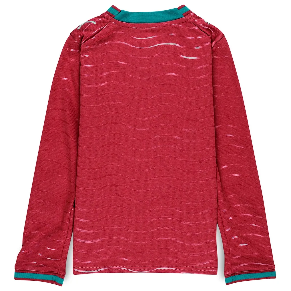 Portugal PUMA Home Shirt 2026 - Long Sleeve - Kids — view 3