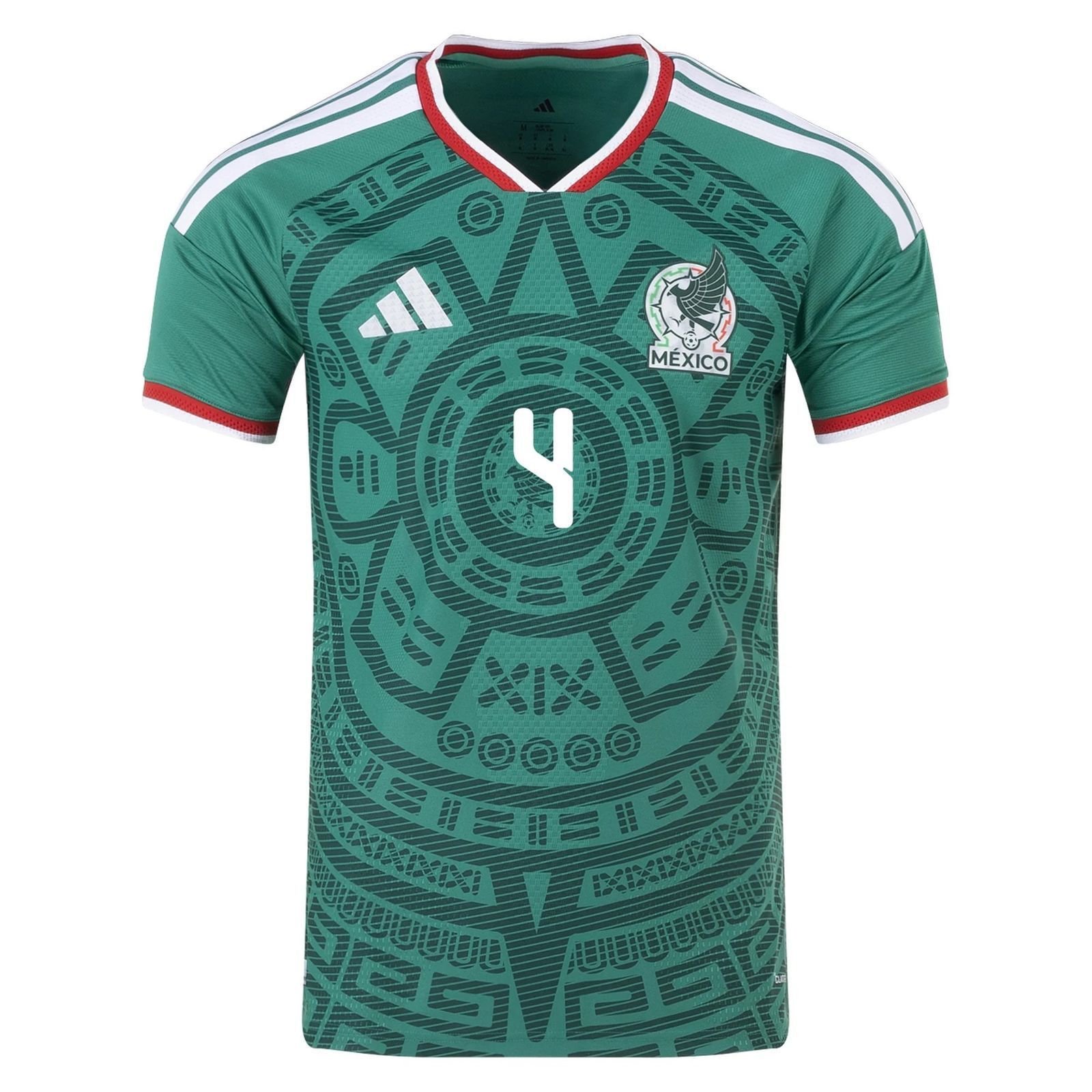 Rafael Marquez Mexico 2026/27 Adidas Authentic Home Jersey — view 3