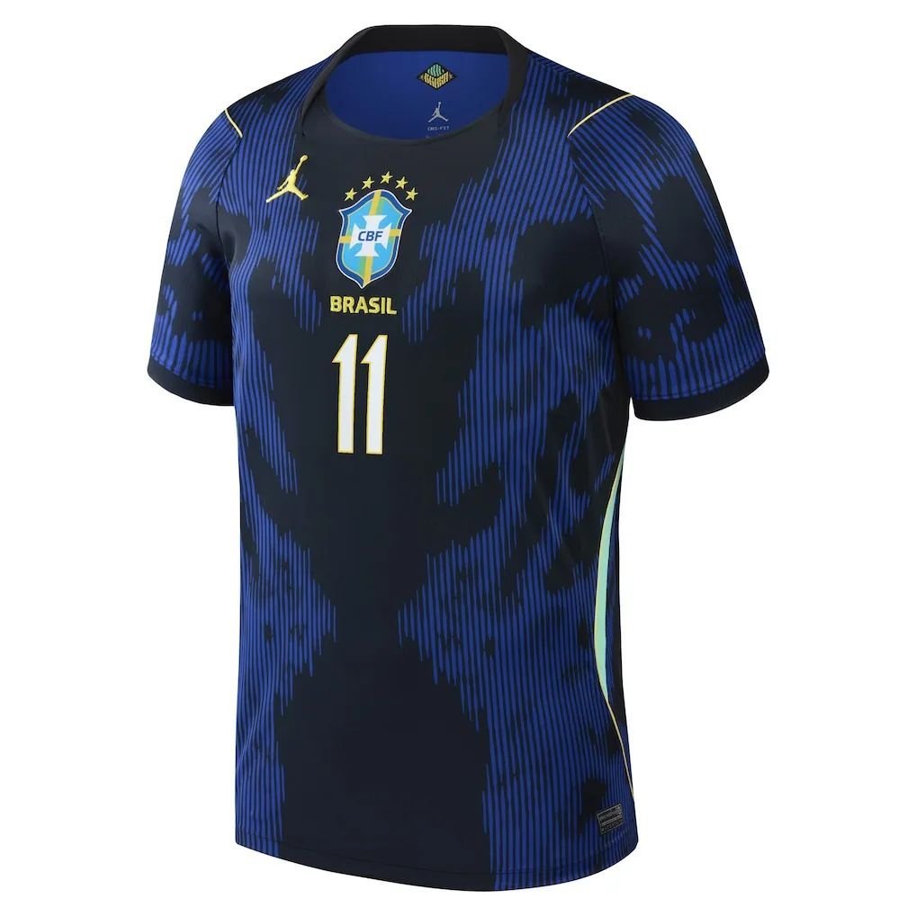RAPHINHA #11 Brazil Away Soccer jersey World Cup 2026 — view 2