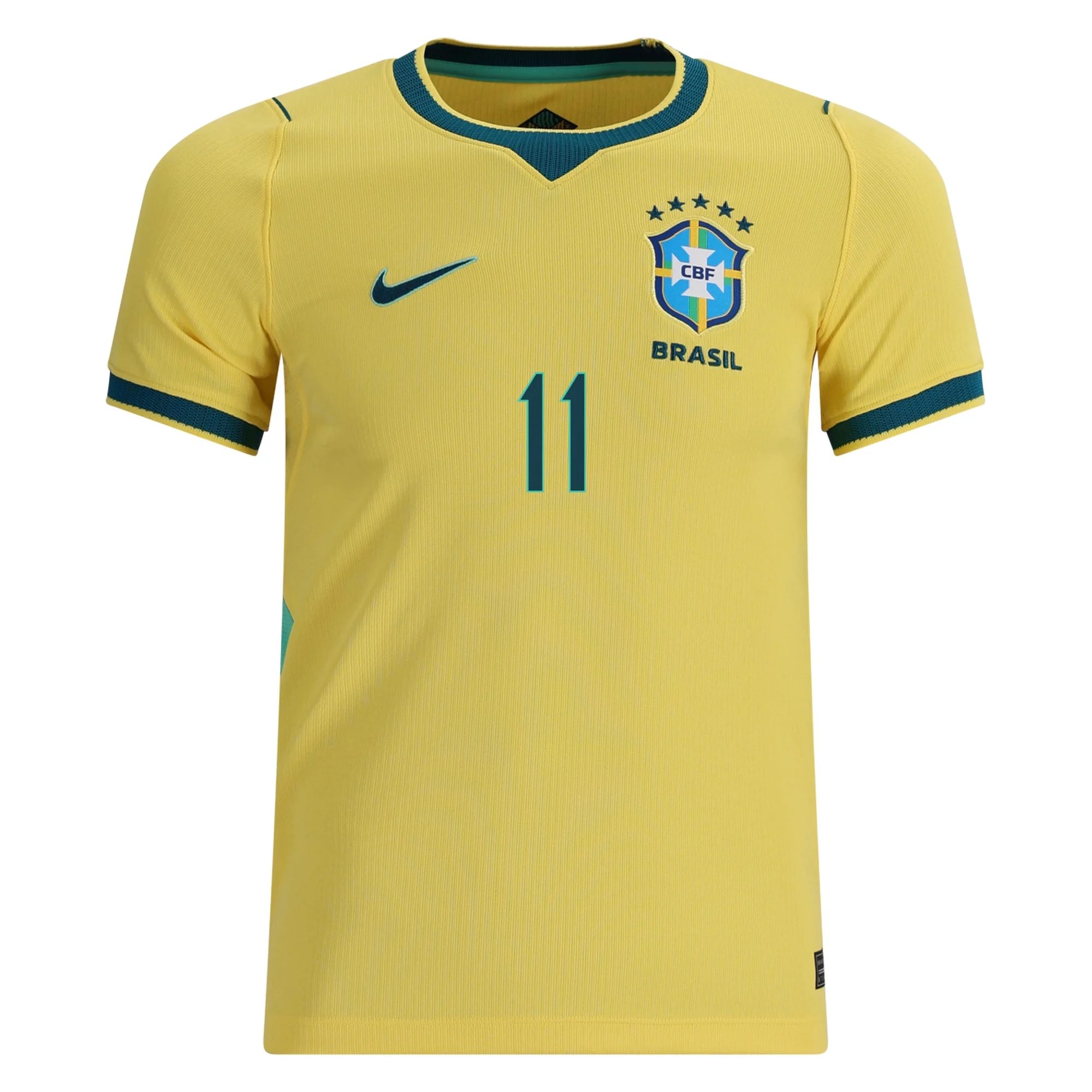 Raphinha Brazil 2026/27 Nike Youth Home Jersey — view 2