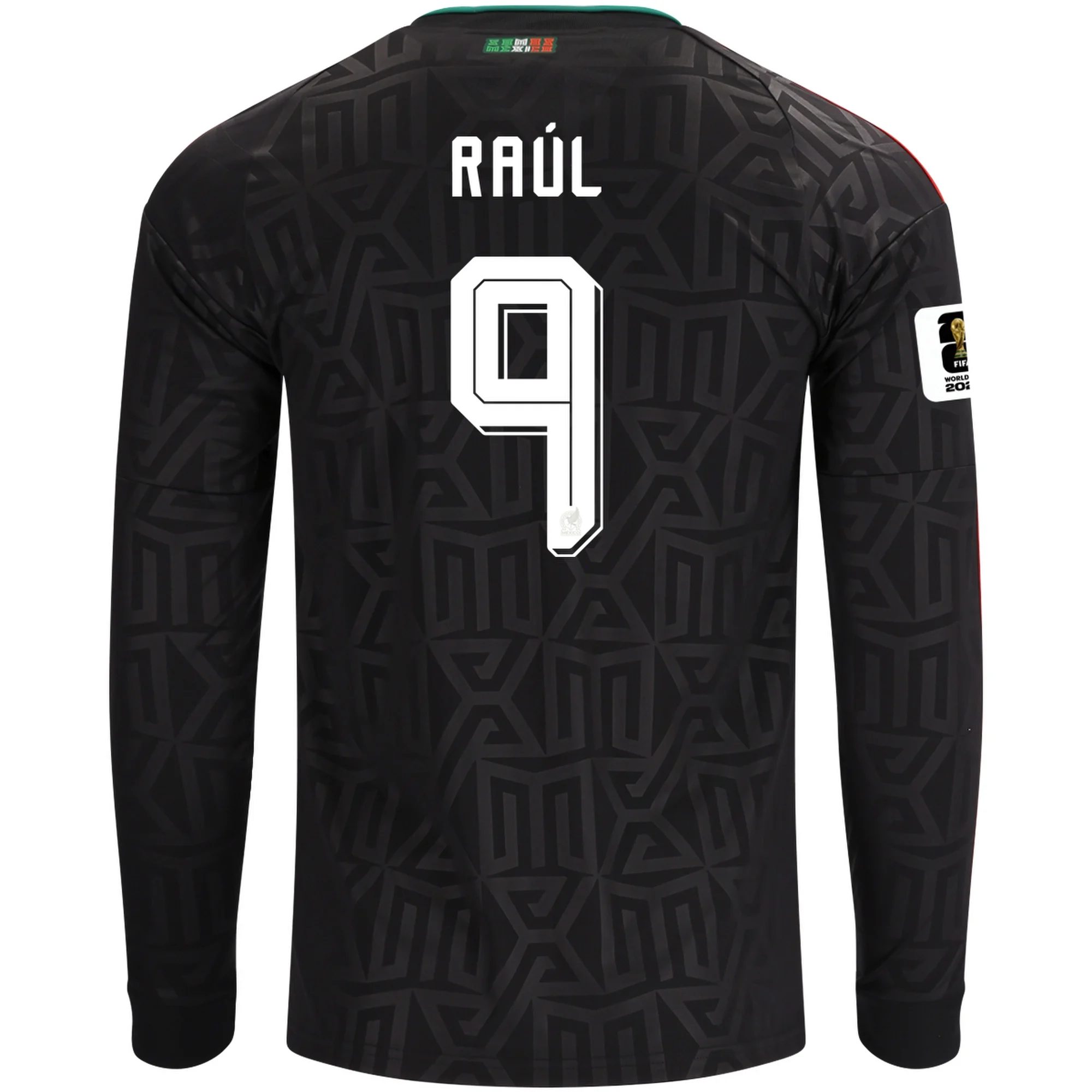 Raul Jimenez Mexico 2026 Adidas Long Sleeve Authentic Third Jersey