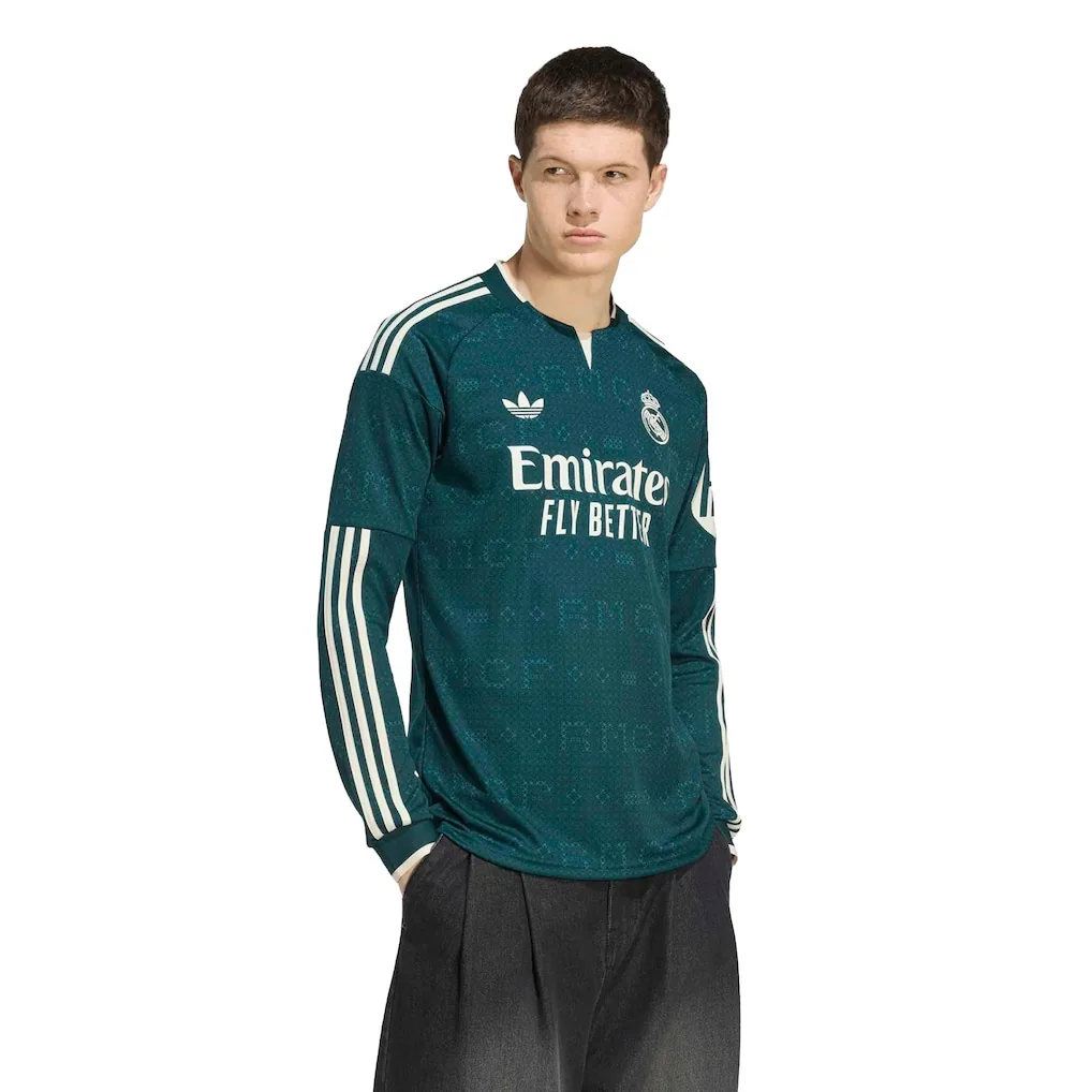 Real Madrid adidas Away Shirt 2026-27 - Long Sleeve