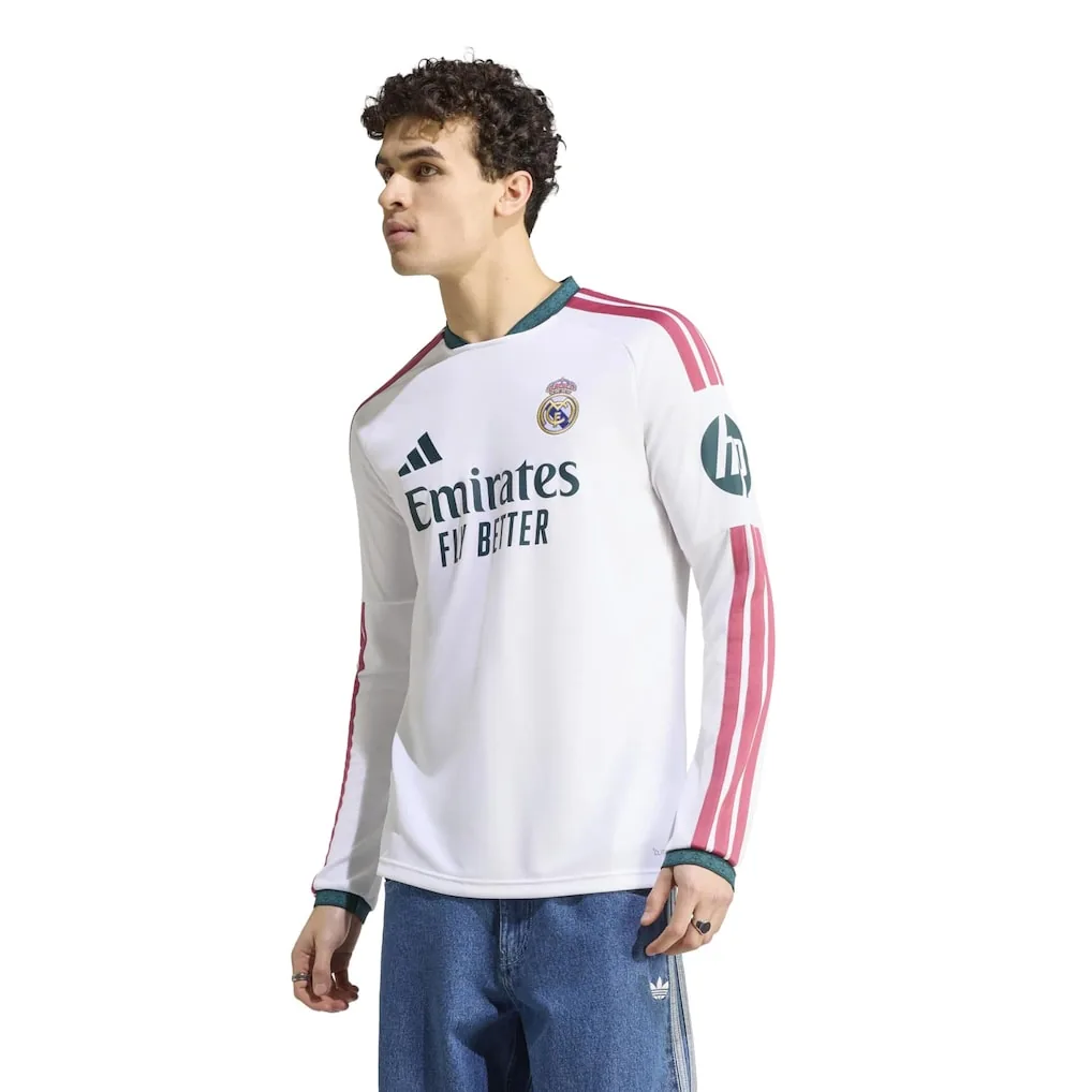 Real Madrid adidas Home Shirt 2026-27 - Long Sleeve