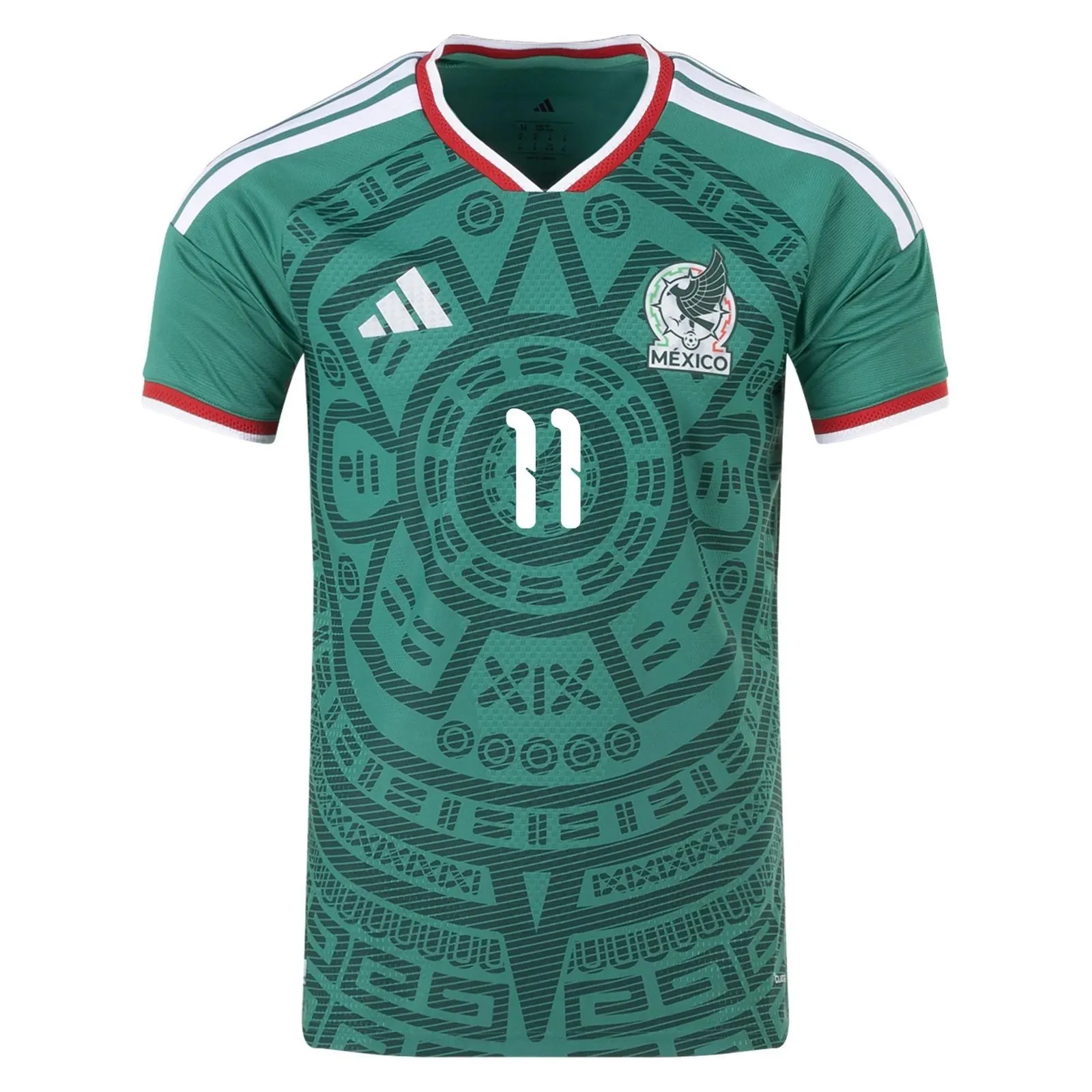 Santiago Giménez Mexico 26/27 Authentic Home Jersey — view 2