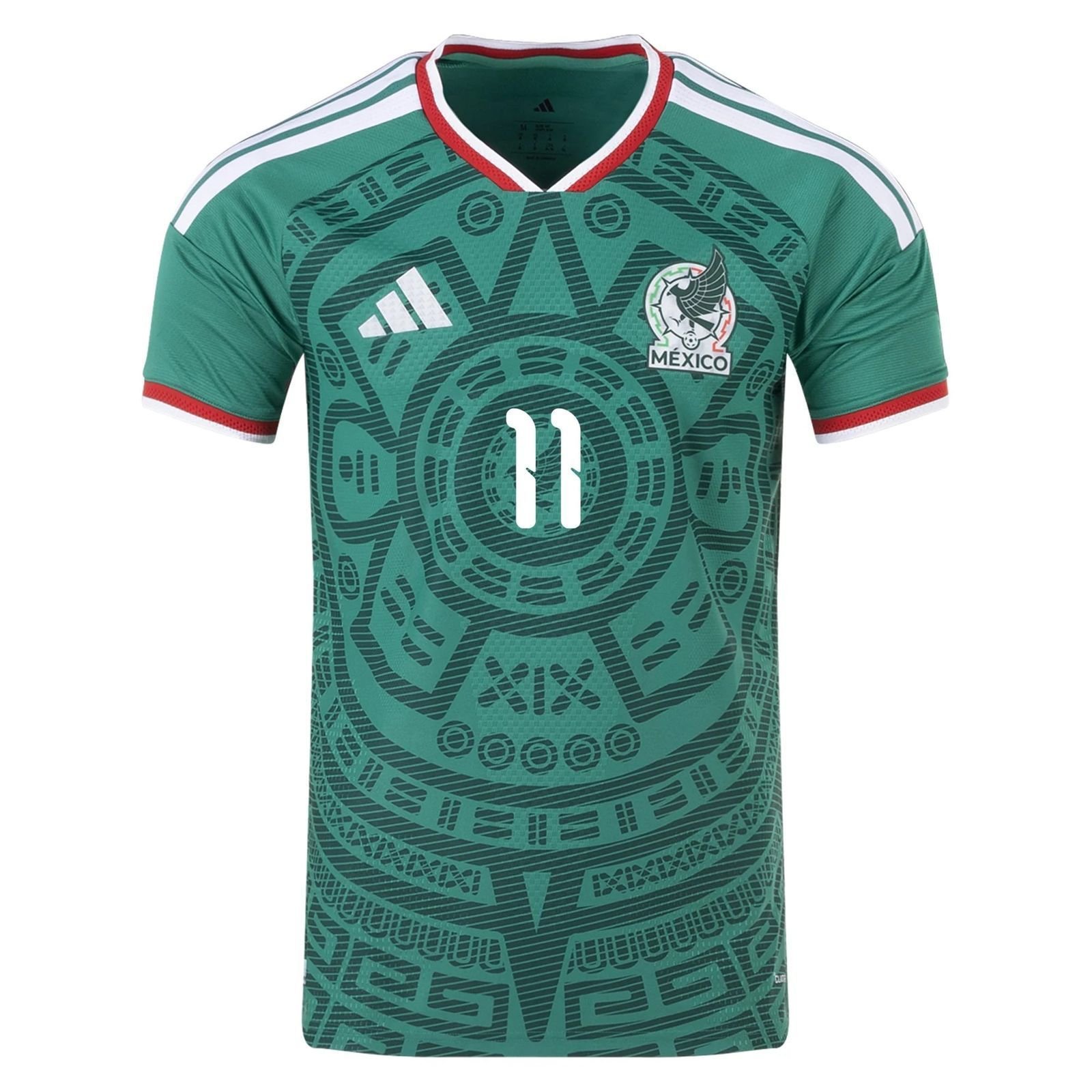 Santiago Giménez Mexico 26/27 Authentic Home Jersey — view 3