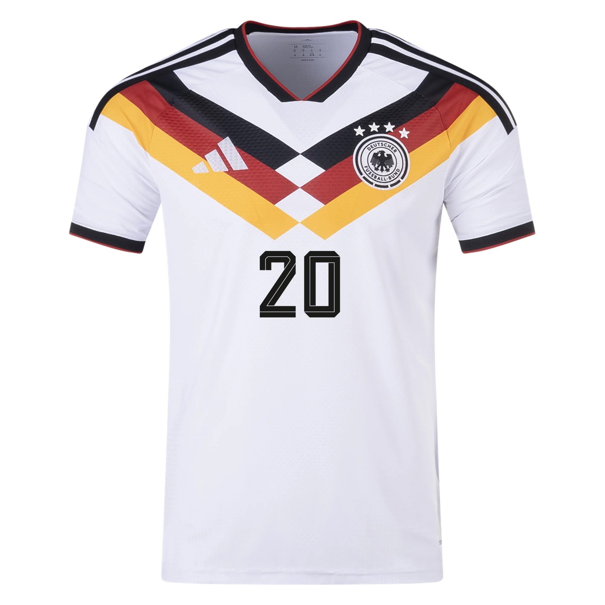 Serge Gnabry Germany 26/27 Authentic Home Jersey — view 2