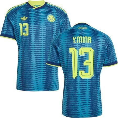 Y.MINA #13 Colombia Away Soccer jersey World Cup 2026