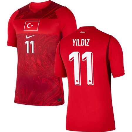YILDIZ #11 Turkey Home Soccer jersey World Cup 2026