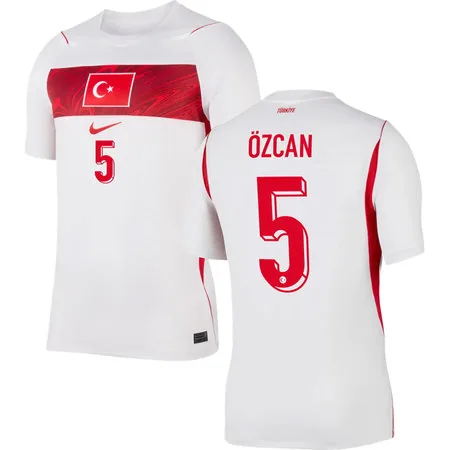 ÖZCAN #5 Turkey Away Soccer jersey World Cup 2026