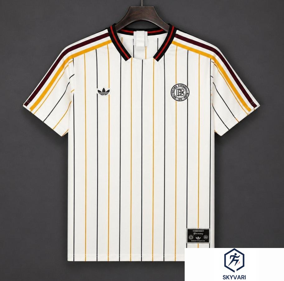 2026 Adidas Originals Germany 2026/2027 Terrace Icons White Jersey
