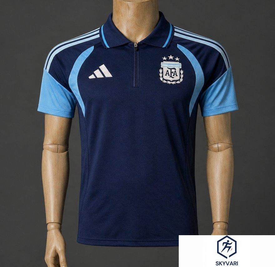 2026 Argentina Navy POLO Jersey — view 1