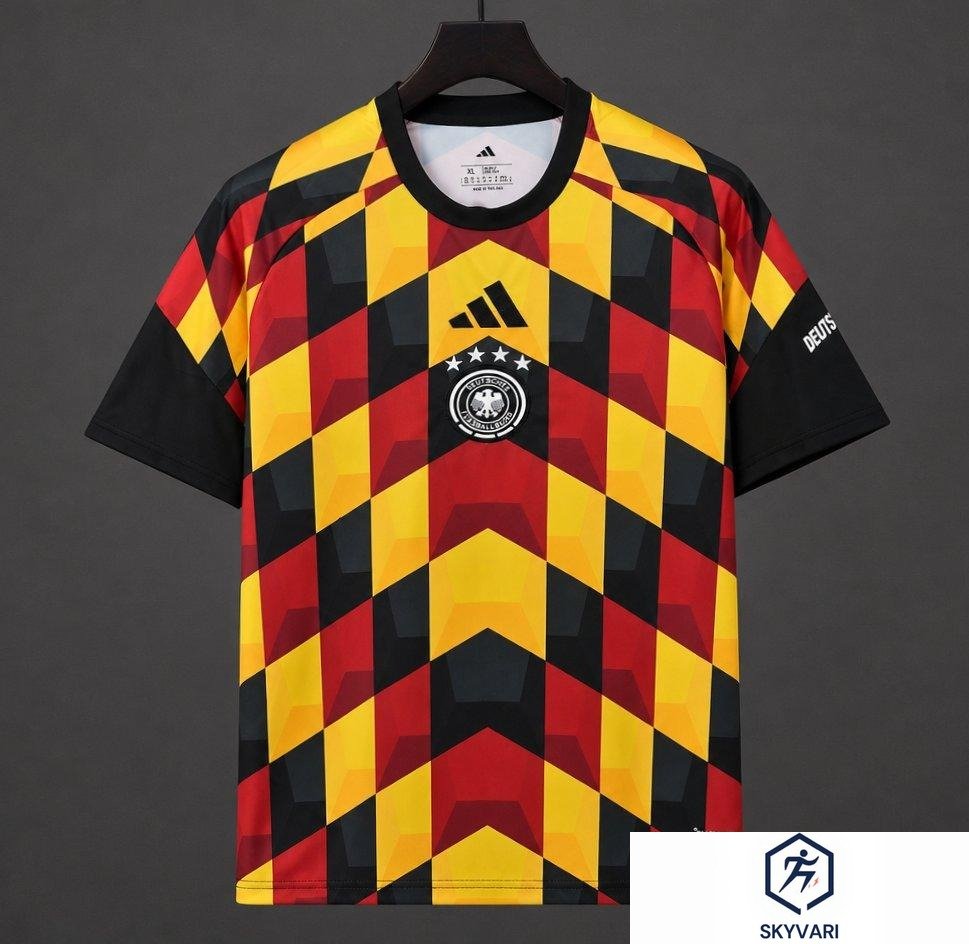 2026 Germany Black/Multi Pre-Match Jersey