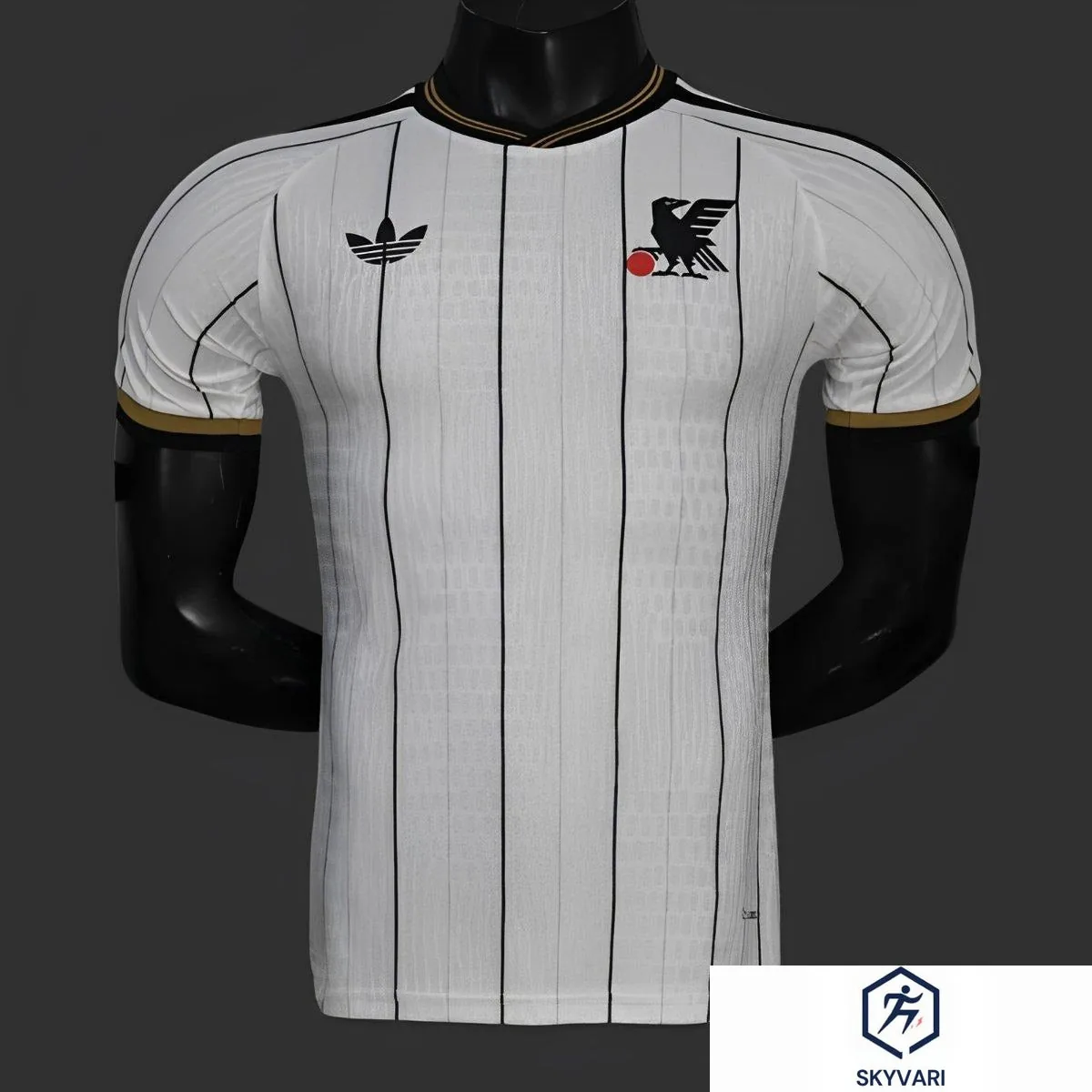 2026 Player Version Japan White with Black Pinstripes Jersey