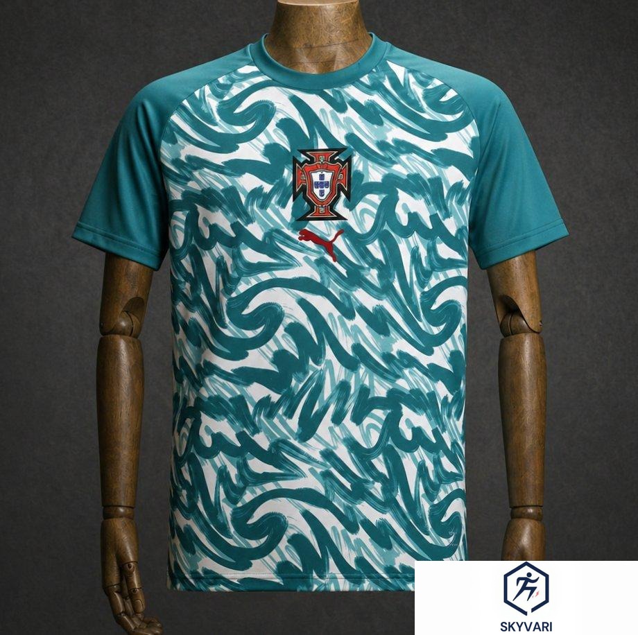 2026 Portugal Green Pre-Match Jersey