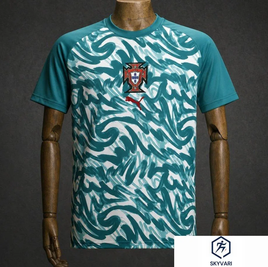 2026 Portugal Green Pre-Match Jersey